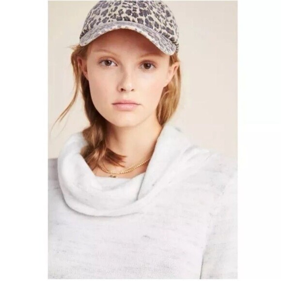 Anthropologie‎ Maeve Risa Hacci Tunic Sweater Sz L Grey Marled Cowl Neck Relaxed - Picture 16 of 16